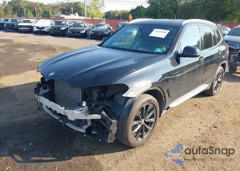 2019 BMW X3 xDrive30I из США, поврежденный, VIN 5UXTR9C55KLD96363